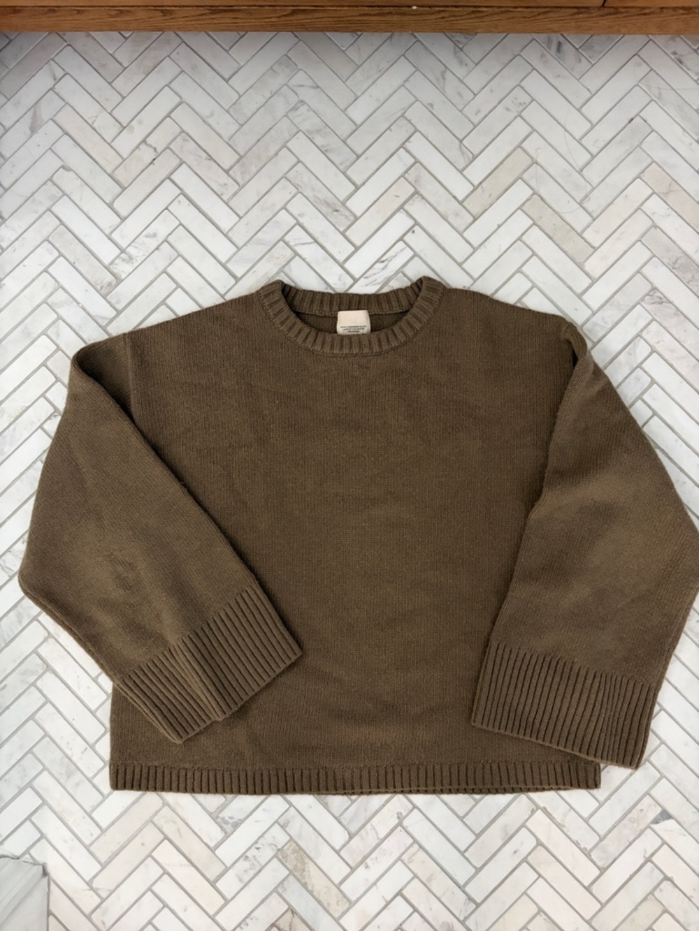H&M wool cashmere Crewneck Sweater
